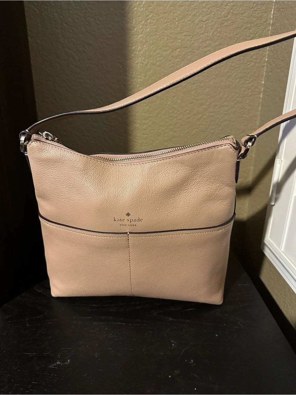kate spade Tan Leather Shoulder Bag